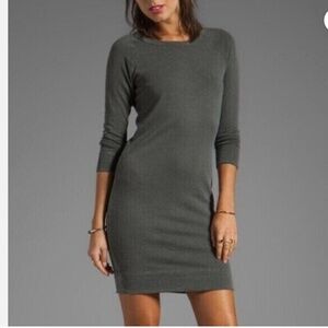 James Perse dress in grey charcoal